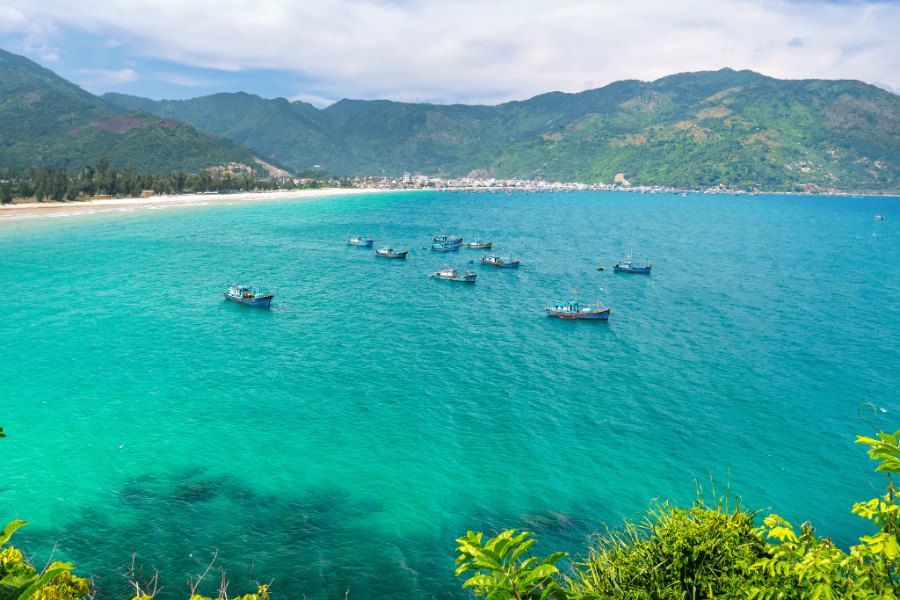 Vung Ro Bay - A lush green paradise in the summer (Source: Mia)