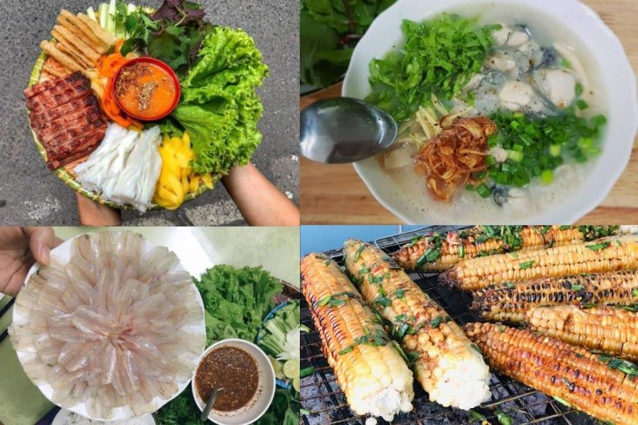 There are many foods to try at Tuy Hoa Night Market (Source: Phu Yen Local)