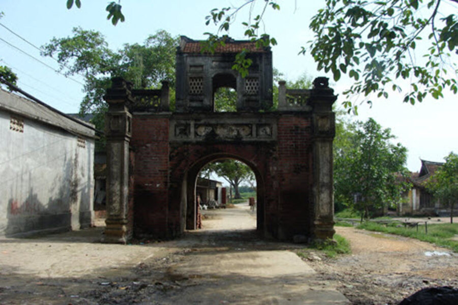 A part of the ancient citadel remains to this day