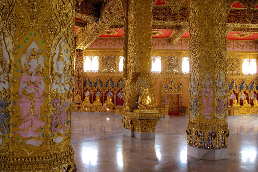 Architecture of Wat Pha Nam Thip Thep Prasit Wanara