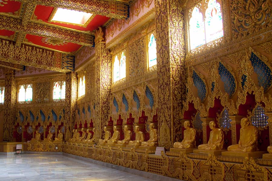 Architecture of Wat Pha Nam Thip Thep Prasit Wanara