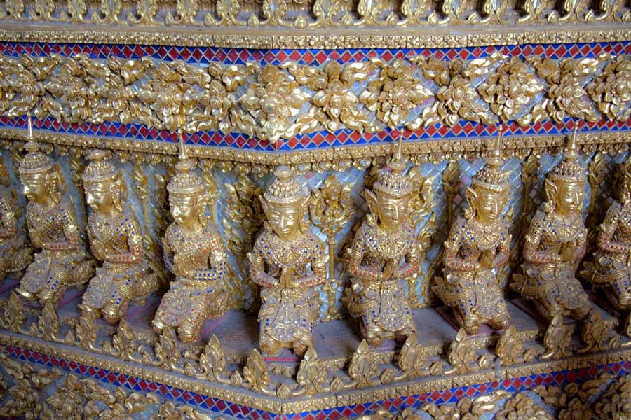 Architecture of Wat Pha Nam Thip Thep Prasit Wanara