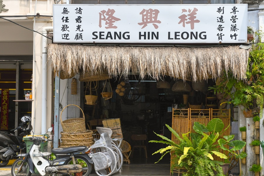Seang Hin Leong stands out with its large facade bearing bold red Xiang Xin Long characters