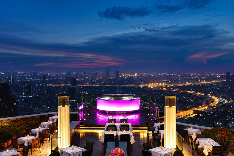 Top 10 best rooftop bars in Bangkok