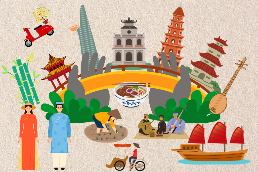 Vietnam is&nbsp; famous for its long-standing, rich, and unique culture