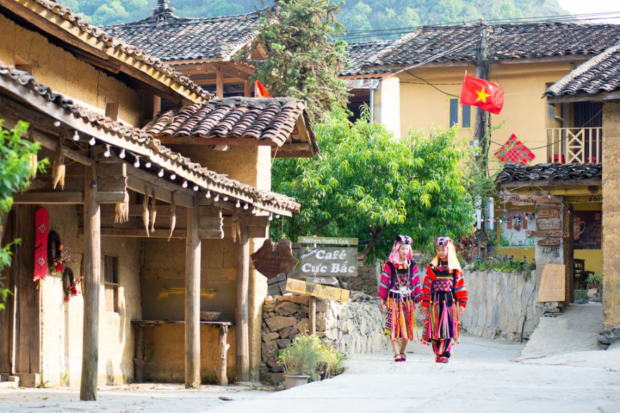 Lo Lo Chai Village is home to more than 100 households of the Lo Lo ethnic minority