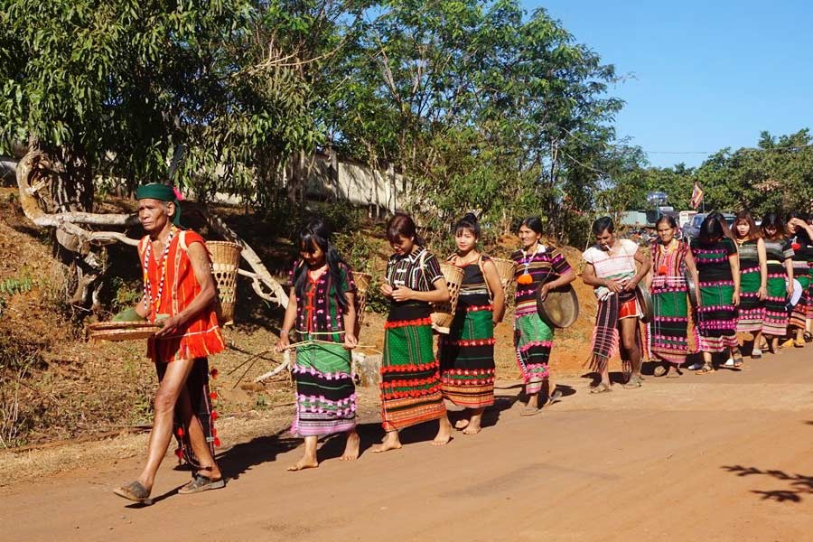 Traditional culture in Ta Dung National Park