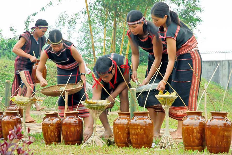 Straw liquor - Ta Dung National Park