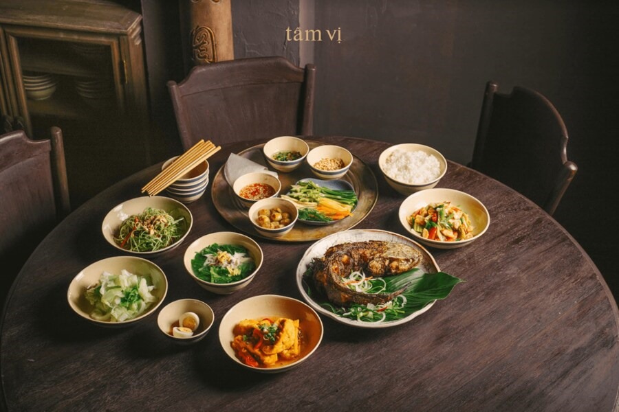 Although simple, dishes at Tam Vi restaurant are incredibly appealing