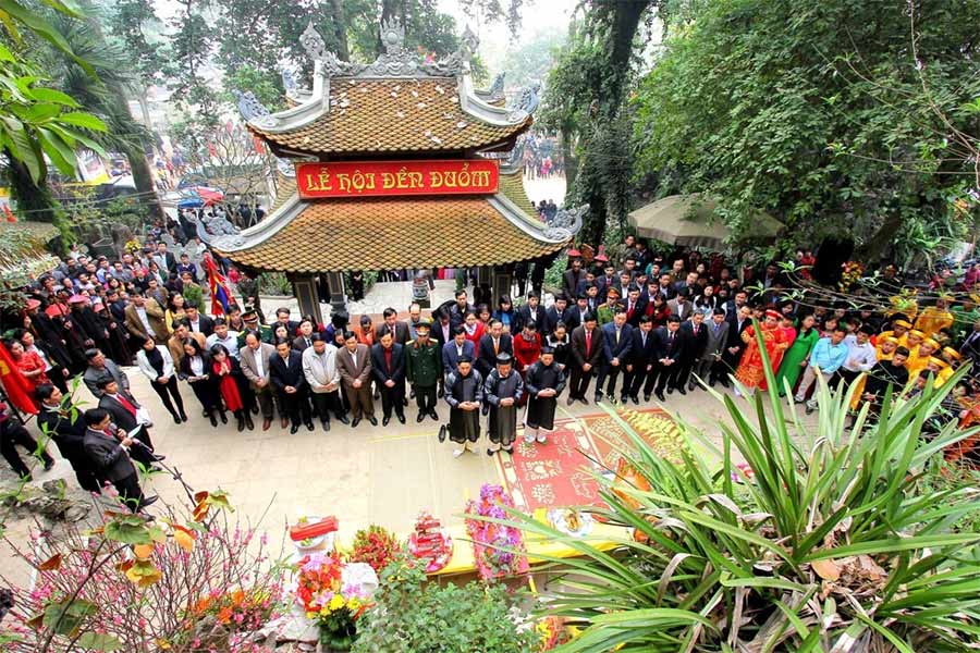 Thai Nguyen: Duom Temple Festival