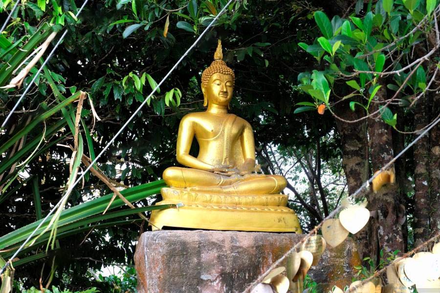 Throughout the temple complex surrounding the Big Buddha Statue in Phuket, small shrines add to the spiritual and cultural ambiance, providing spaces for prayer, meditation, and personal reflection