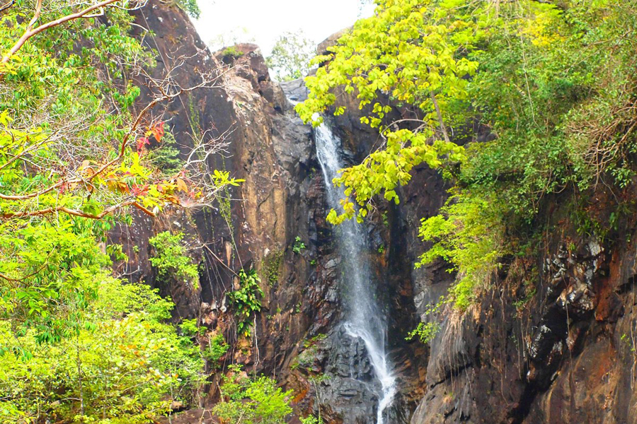 Klong Plu Waterfall is one of the most popular and accessible waterfalls on Koh Chang, an island in the Gulf of Thailand