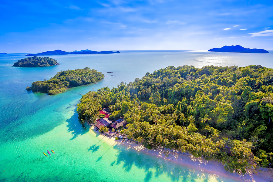  Koh Chang National Park is a protected area encompassing the majority of Koh Chang, the second-largest island in Thailand