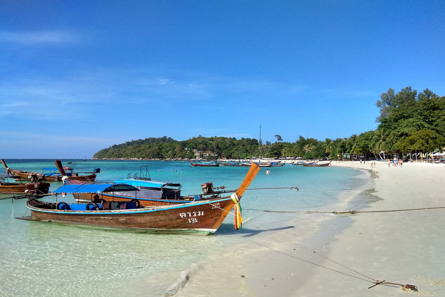 Situated on the west side of Koh Lipe, Pattaya Beach is the primary arrival point for visitors coming to the island