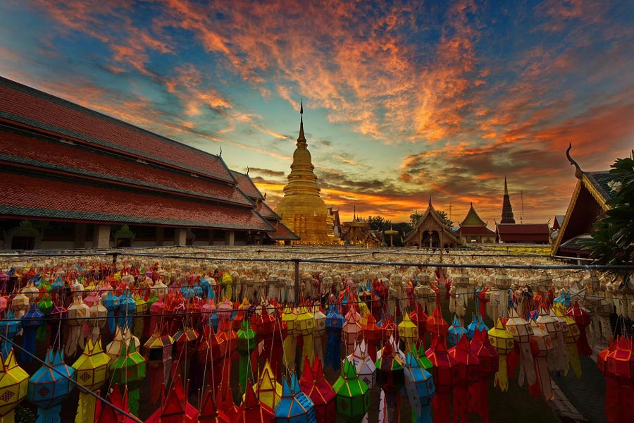 Lamphun - Wat Phra That Haripunchai