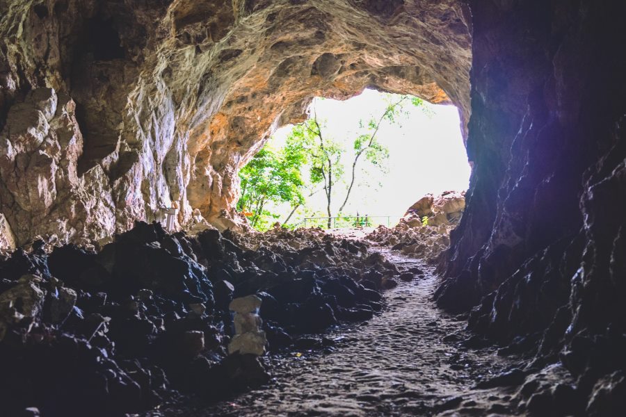   Tham Piew Cave, a historical and natural landmark in Laos