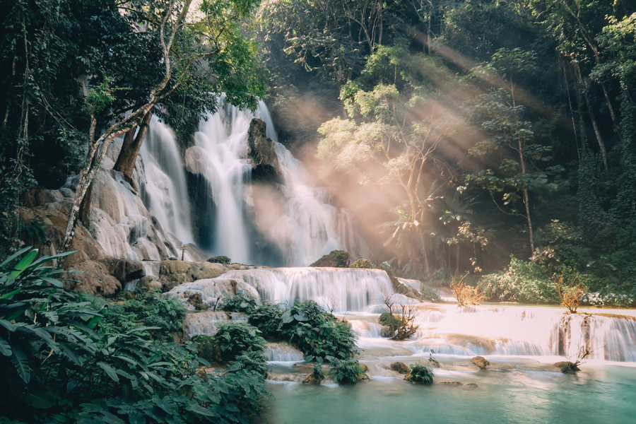 Kuang Si Falls Luang Phrabang 