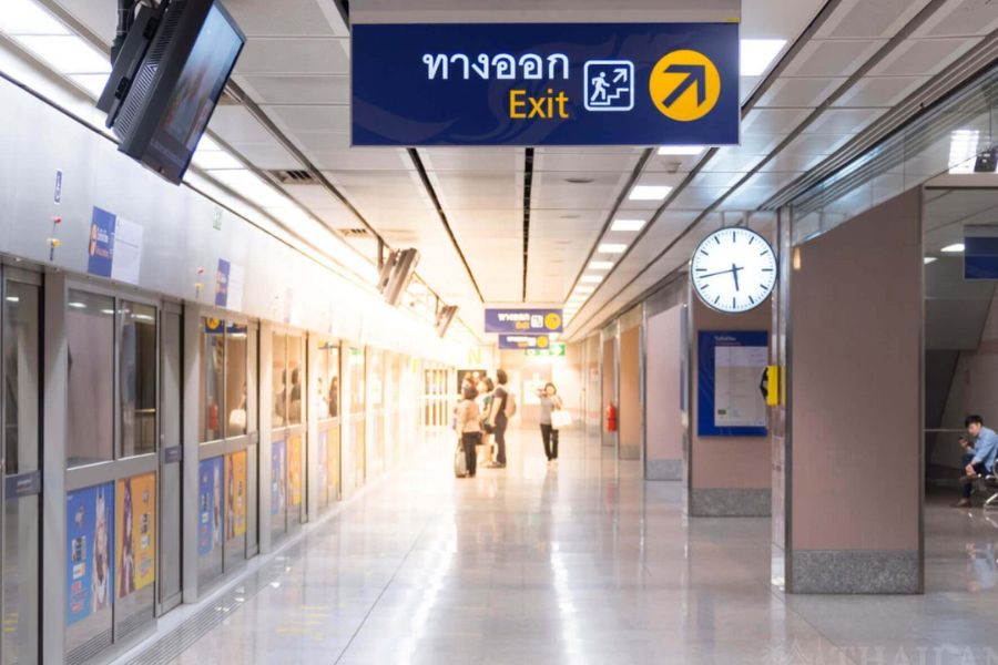 The subway system in Bangkok