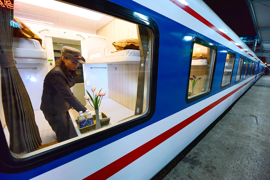 Reunification Express trains have undergone a major interior upgrade to enhance passenger comfort