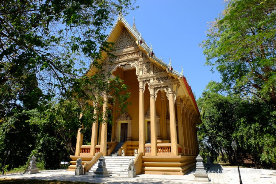 A Buddhist temple - Wat Khiri Wihan - worship, meditation, and cultural events