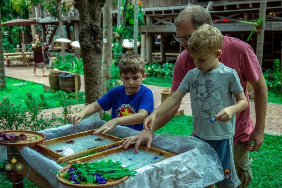 Many families choosing Laos as their travel destination