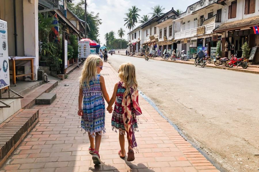 Laos is a suitable destination with many family-friendly activities 