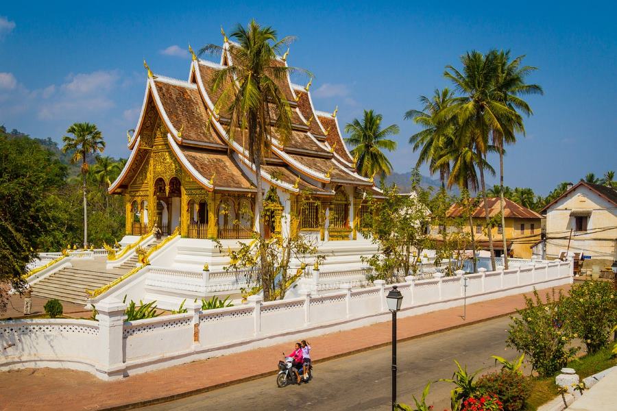 Luang Prabang is an ancient town recognized by UNESCO as a World Heritage Site