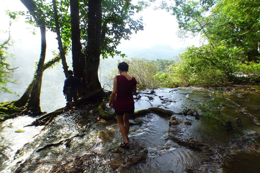 Trekking and Hiking at Thi Lo Su Waterfall