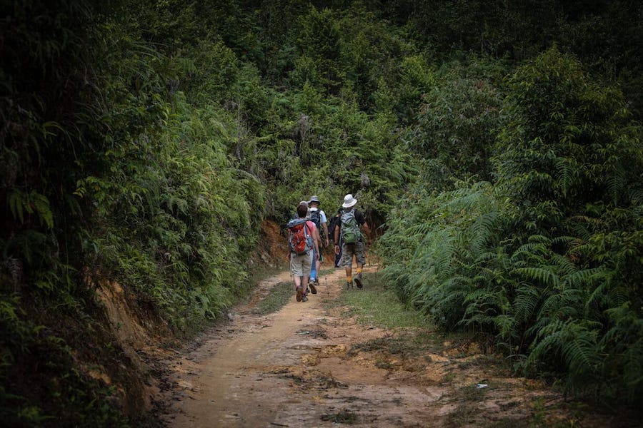 Taking the hiking trails to immerse yourself in beauty of nature - Photo: Véronique Mergaux