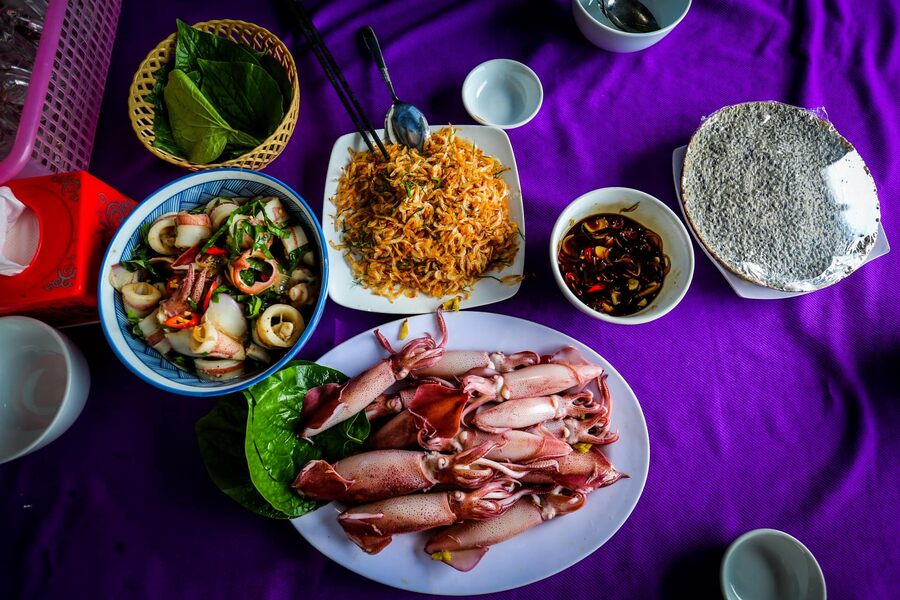 Vung Ang jumping squid has a special delicious taste. Source: People's Committee of Ha Tinh Province