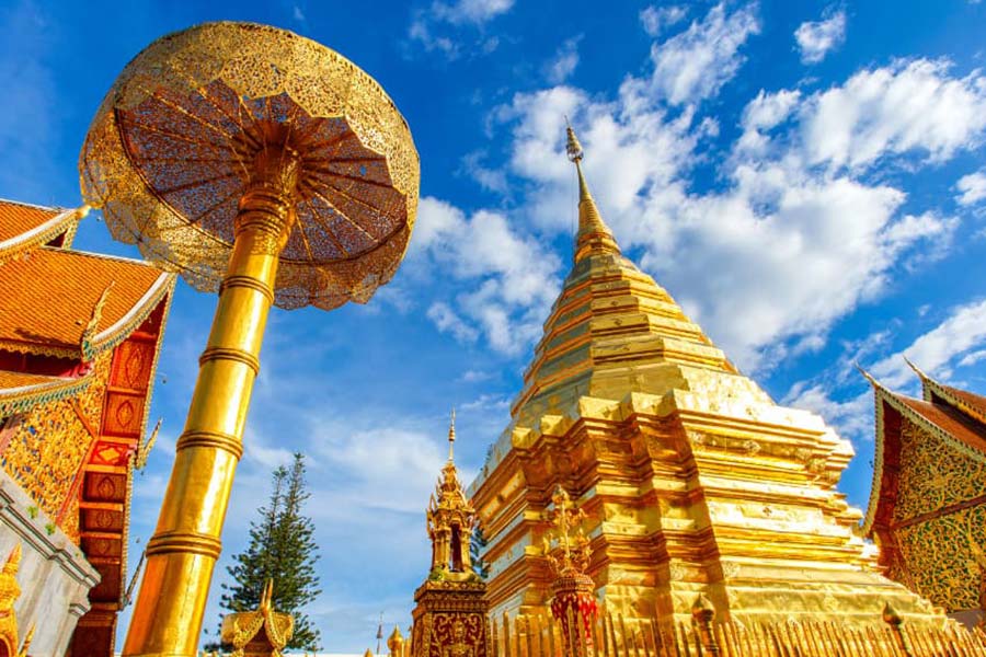 Wat Phra Tha Doi Suthep in Chiang Mai