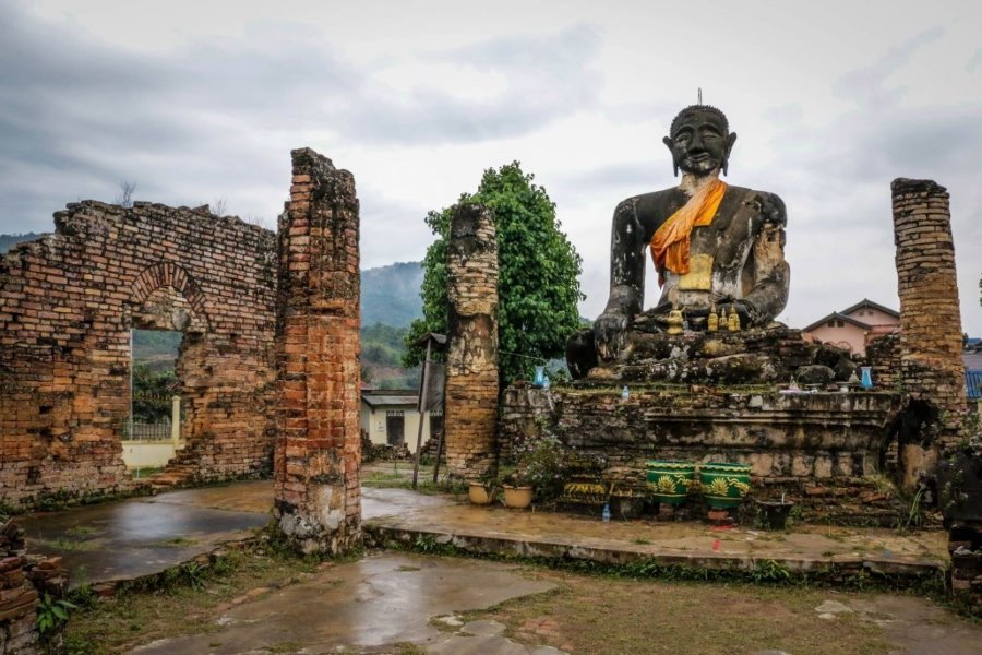 Wat Phia Wat is believed to have been built in 1322 