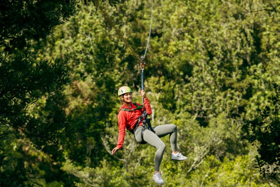 The best time to go ziplining