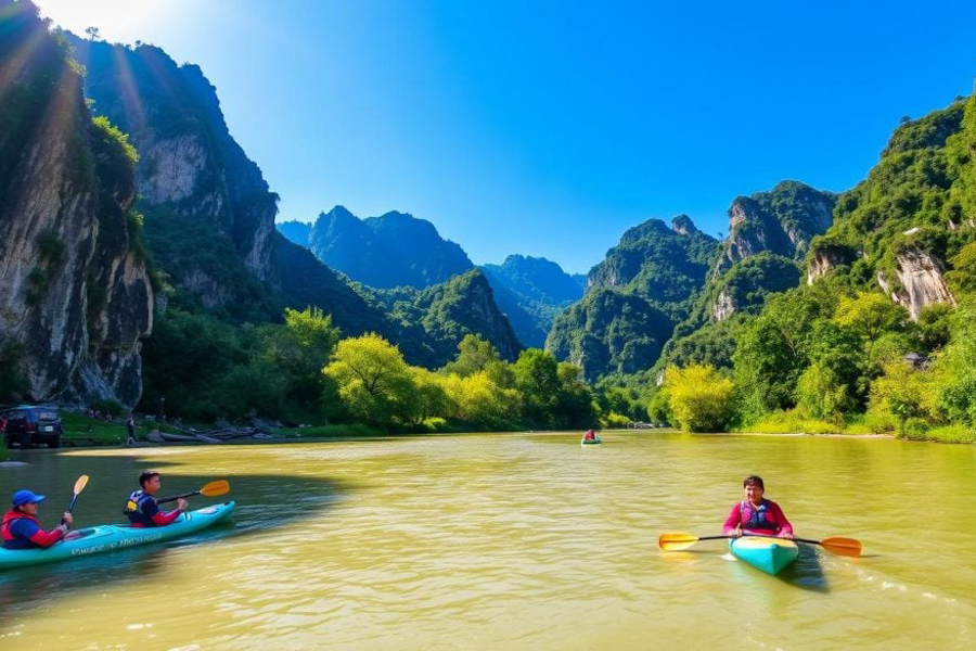 Laos is a paradise for adventure activities