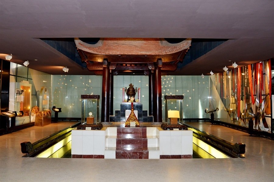 Memorial room of Uncle Ho