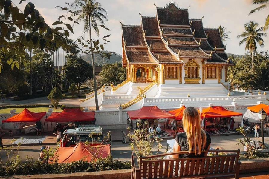 Luang Prabang is becoming popular for environmentally friendly tourism