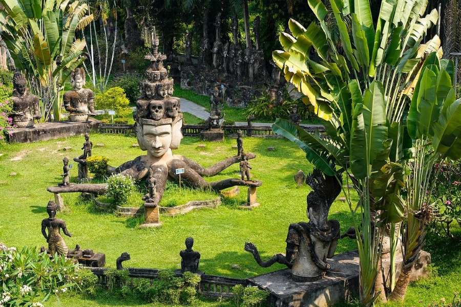 Exploring Buddha Park is a surreal and captivating experience