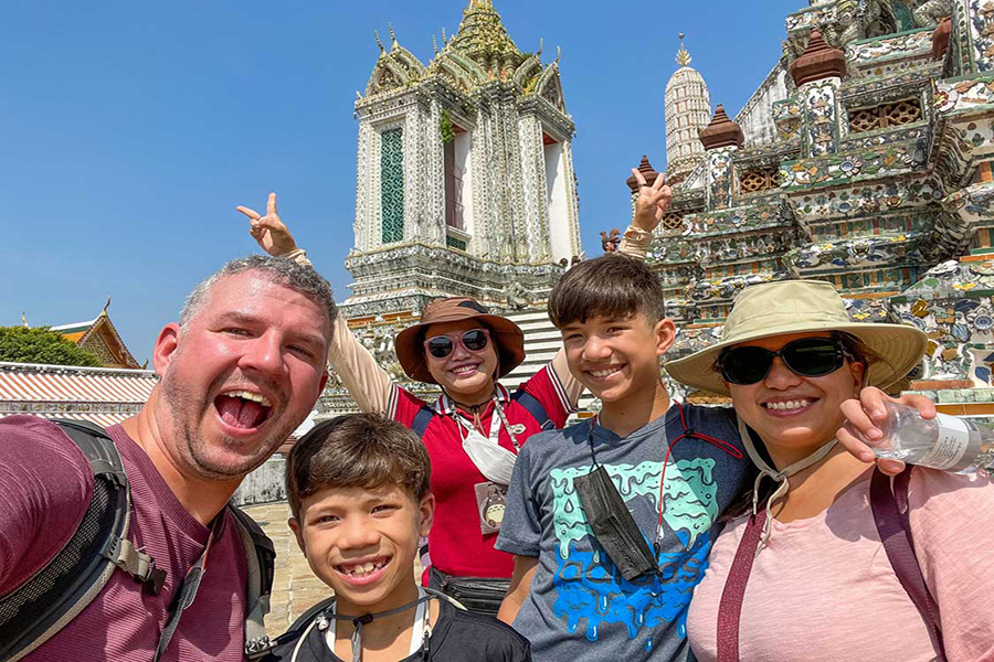 Cool season is the best time to traveling to Thailand with kids