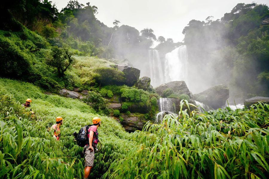 The Bolaven Plateau is becoming a popular route for travelers