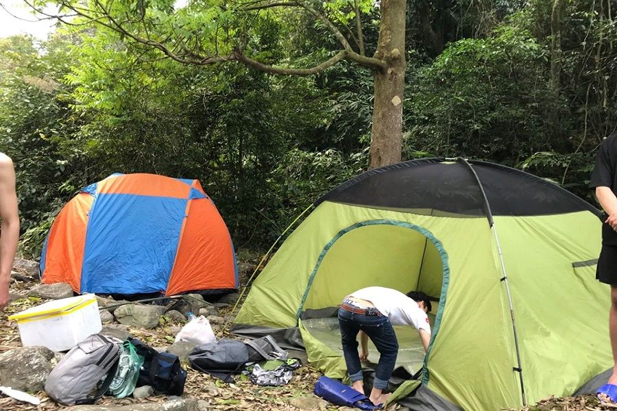 Camping is another popular activity in Cua Tu
