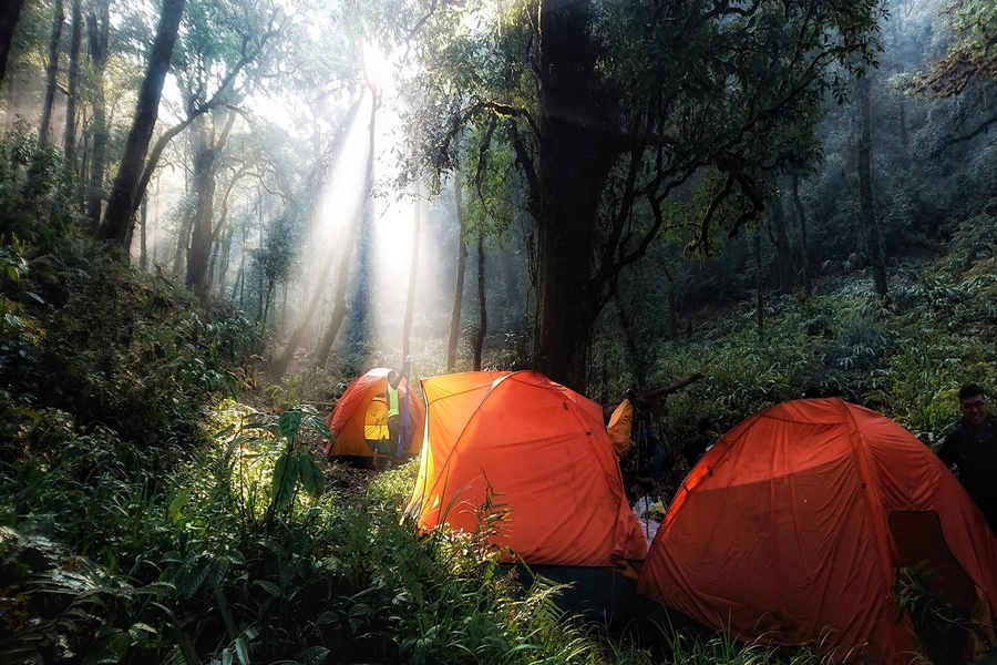 You should try to camp overnight near the foot of Khuoi Nhi Waterfall. Source: Travel Up