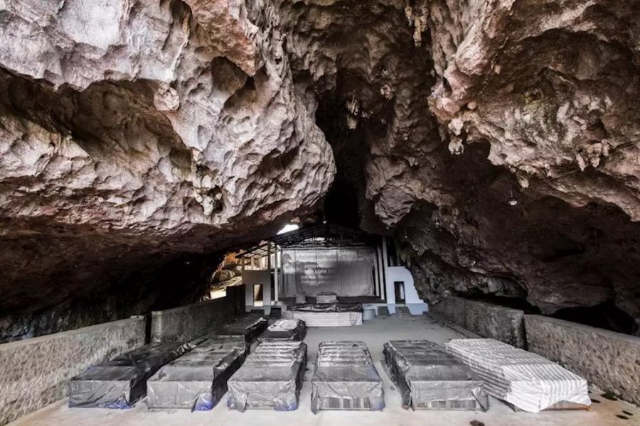 The Vieng Xai Caves are being evaluated as a gold mine of Laos tourism