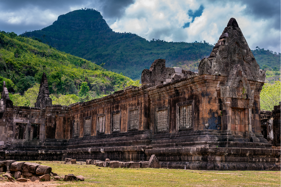 Wat Phou temple in Champasak, Laos