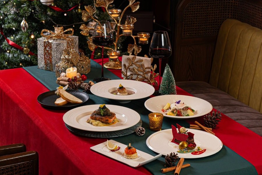 Christmas dinner in Hanoi