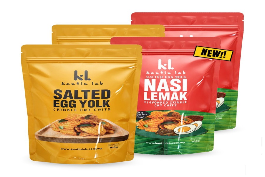 Nasi Lemak chips from a famous brand in Malaysia - Photo: Kantin Lab