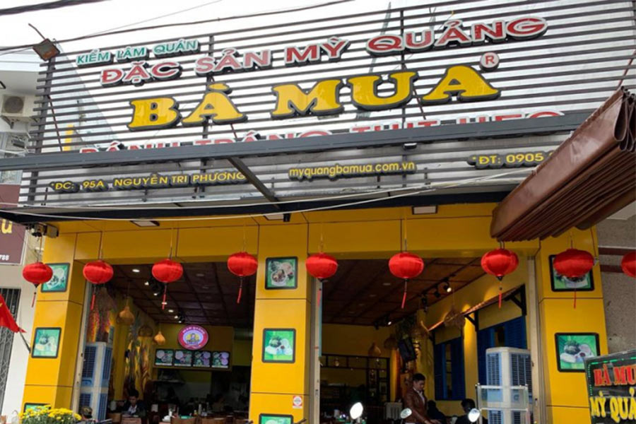 Mi Quang Ba Mua - an iconic eatery in Da Nang