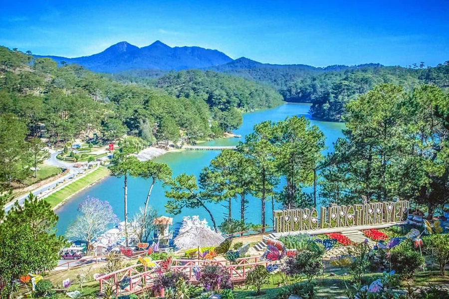 Valley of Love in Dalat Vietnam