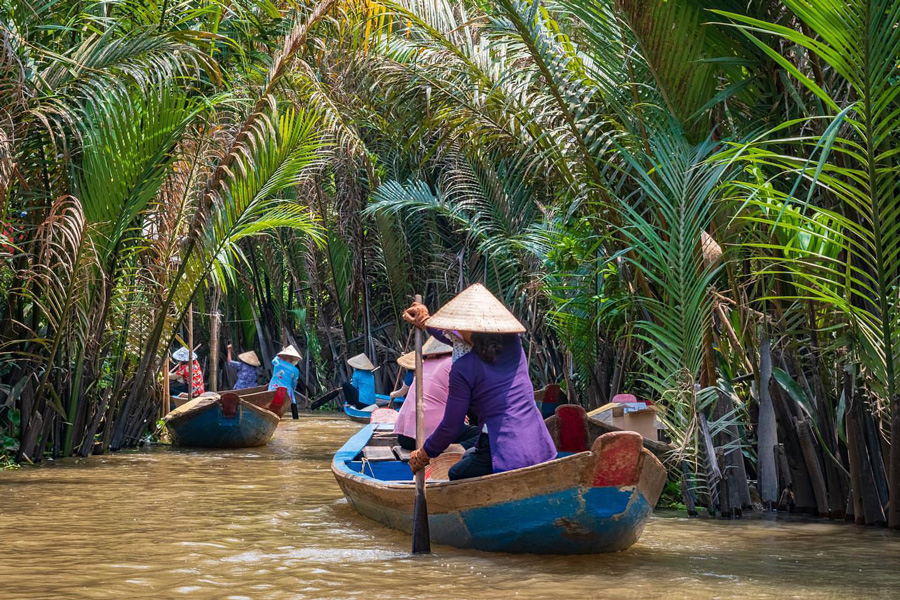 Tien Giang Floating market