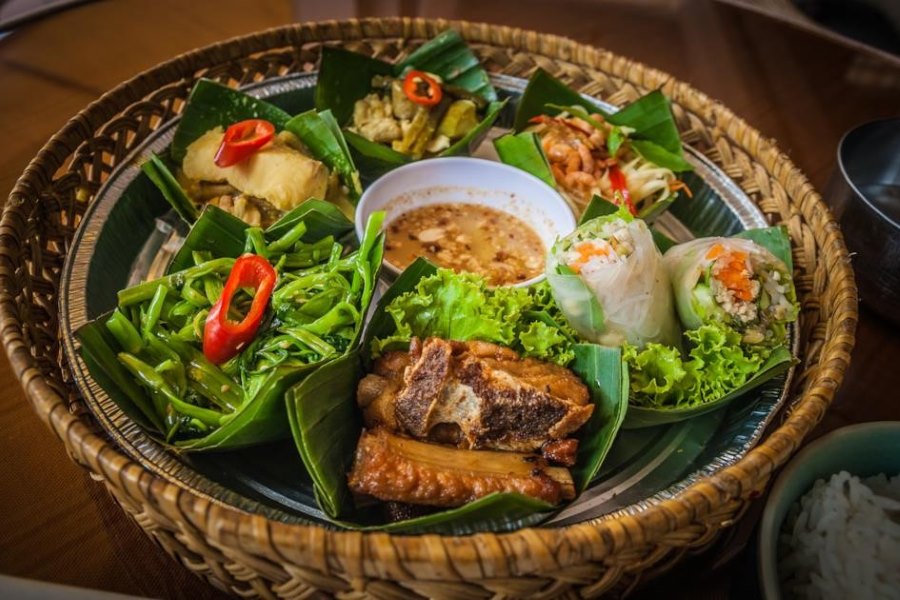 Local dishes reflect Cambodia's rich culinary heritage