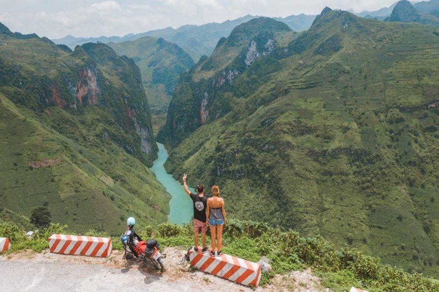 The Ha Giang Loop roughly a 375-kilometre circuit that winds through valleys and mountain peaks @thecoastalcampaign